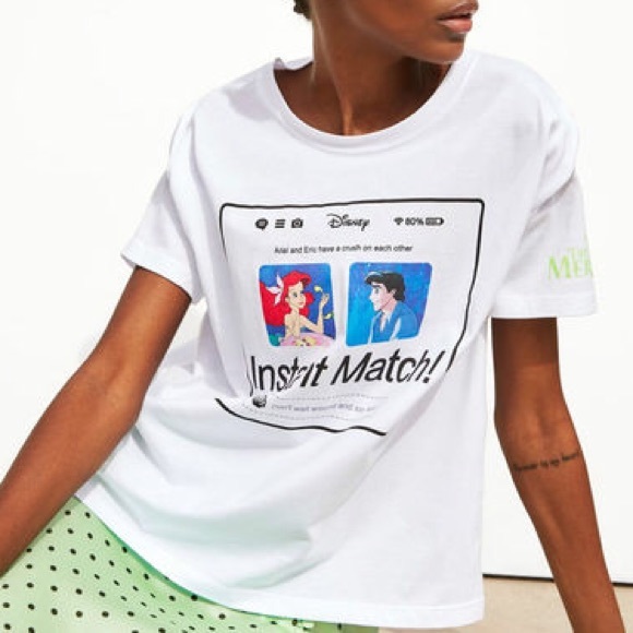 Zara Disney Little mermaid T shirt